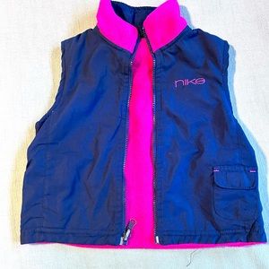 Nike reversible kids vest size small
